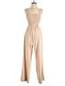 Dokotoo 100% Polyester Solid Tan Jumpsuit Size XS - photo 1