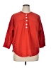Westbound Red 3/4 Sleeve Blouse Size XL - photo 1
