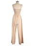Dokotoo 100% Polyester Solid Tan Jumpsuit Size XS - photo 2