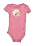 Huggies Graphic Pink Short Sleeve Onesie 6-9 MO / 9 MO - photo 1