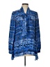 Sioni Blue Long Sleeve Blouse Size 2X (estimated) - photo 1