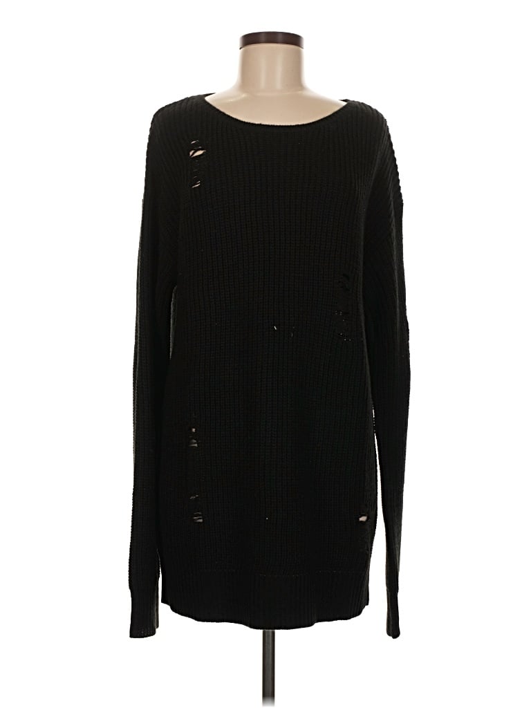 Pre-owned Tobi Casual Dress In Black