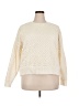 Bobeau Solid Ivory Pullover Sweater Size 1X - photo 1