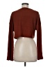 Shein Brown Long Sleeve Top Size M - photo 2