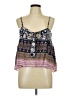 Hayden 100% Rayon Blue Sleeveless Blouse Size L - photo 1