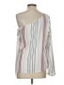 Express Silver Ivory 3/4 Sleeve Blouse Size S - photo 2