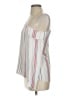 Express Silver Ivory 3/4 Sleeve Blouse Size S - photo 5