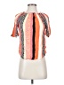 Gap 100% Rayon Orange Short Sleeve Blouse Size XXS - photo 1