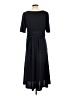 Chadwicks Solid Black Casual Dress Size L - photo 2