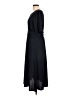 Chadwicks Solid Black Casual Dress Size L - photo 5
