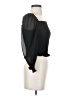 Divided by H&M 100% Polyester Black 3/4 Sleeve Blouse Size XXS - photo 4