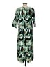 Rachel Zoe 100% Polyester Green Kimono One size - photo 2