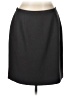 Karen Scott 100% Polyester Solid Gray Formal Skirt Size 12 (petite) - photo 1