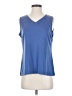 Anis.A Blue Sleeveless T-Shirt Size S - photo 1
