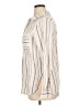 Sanctuary Stripes Ivory Long Sleeve Button-Down Shirt Size XL - photo 5