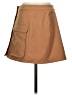 Open Edit Solid Tan Casual Skirt Size S - photo 1