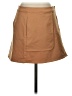 Open Edit Solid Tan Casual Skirt Size S - photo 2