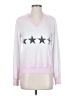Wildfox Pink Long Sleeve T-Shirt Size XS - photo 1