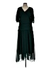 Unbranded 100% Polyester Green Cocktail Dress Size L - photo 1