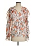 CBR Orange 3/4 Sleeve Blouse Size S - photo 1