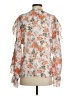 CBR Orange 3/4 Sleeve Blouse Size S - photo 2