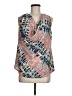 Black Rainn Blue Sleeveless Blouse Size M - photo 1