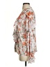 CBR Orange 3/4 Sleeve Blouse Size S - photo 5