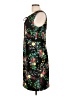 Nicole Miller Print Black Cocktail Dress Size 12 - photo 5
