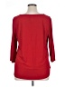 Love Scarlett Red 3/4 Sleeve Top Size 1X - photo 2
