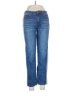 Ecru Stripes Blue Jeans Size 28 waist - photo 1