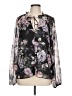 J by Joie 100% Polyester Black Long Sleeve Blouse Size L - photo 1