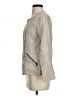 Garnet Hill 100% Linen Gray Tan Jacket Size 2 - photo 5