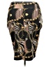Thalia Sodi Animal Print Black Casual Skirt Size XXL - photo 2