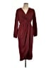 Unbranded Burgundy Cocktail Dress Size L - photo 1