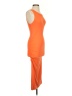 Michael Stars Solid Orange Cocktail Dress Size S - photo 4