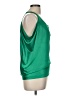 Bisou Bisou 100% Polyester Green Sleeveless Blouse Size M - photo 4