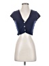 Dreamers Blue Short Sleeve Top Size PEstimated - photo 1