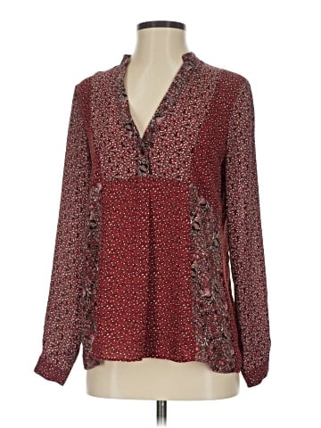 Zara Basic Long Sleeve Blouse (view 1)