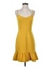 Dress the Population Yellow Casual Dress Size S - photo 1
