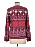 Crosby 100% Rayon Red Long Sleeve Blouse Size L - photo 2
