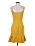 Dress the Population Yellow Casual Dress Size S - photo 2