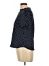 Monteau Polka Dots Blue Short Sleeve Blouse Size L - photo 5