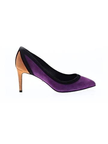 Gucci Vintage Suede Colorblock Pumps (view 1)