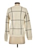 Cyrus Checkered-gingham Ivory Pullover Sweater Size S - photo 2
