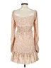 Assorted Brands Polka Dots Tan Casual Dress Size S - photo 2