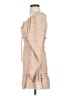 Assorted Brands Polka Dots Tan Casual Dress Size S - photo 5