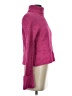 Ultra Flirt 100% Polyester Pink Turtleneck Sweater Size M - photo 4