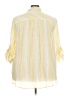 Torrid Yellow Long Sleeve Button-Down Shirt Size 5X Plus (5) - photo 2