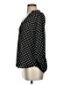 LC Lauren Conrad 100% Polyester Polka Dots Black 3/4 Sleeve Blouse Size S - photo 5