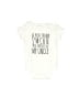 Baby Essentials 100% Cotton Print Ivory Short Sleeve Onesie 3-6 MO / 6 MO - photo 1